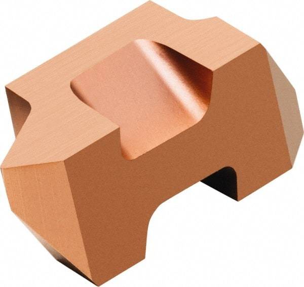 Sandvik Coromant - TLTF3 Grade 1125, Internal/External 60° V Threading Insert - 0.6 to 2.5mm & 9 to 44 TPI Ext Pitch, 0.6 to 2.5mm & 9 to 44 TPI Int Pitch, Right Hand Insert, TiAlN Finish, Carbide - USA Tool & Supply