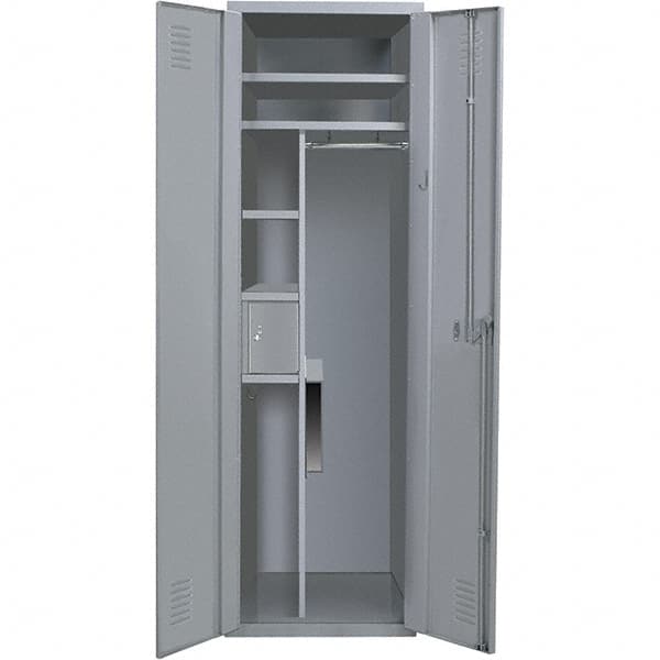 Hallowell - 1 Door, 1 Tier, Welded Locker - USA Tool & Supply