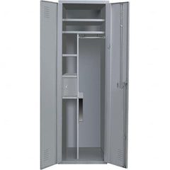 Hallowell - 1 Door, 1 Tier, Welded Locker - USA Tool & Supply