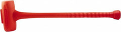 Paramount - 128 oz Head 2-3/4" Face Diam Polyurethane Soft Face Dead Blow Sledge Hammer - USA Tool & Supply