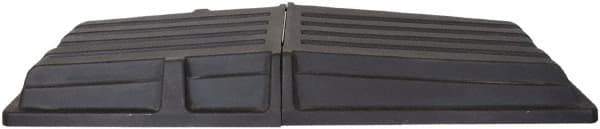 Wesco Industrial Products - 71-1/2" Long x 33-1/8" Wide x 7-1/4" High, Black Plastic Tilt Truck Lid - Use with Wesco 272581, 272582, 272583, 272584, 272585 - USA Tool & Supply