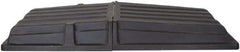 Wesco Industrial Products - 71-1/2" Long x 33-1/8" Wide x 7-1/4" High, Black Plastic Tilt Truck Lid - Use with Wesco 272581, 272582, 272583, 272584, 272585 - USA Tool & Supply