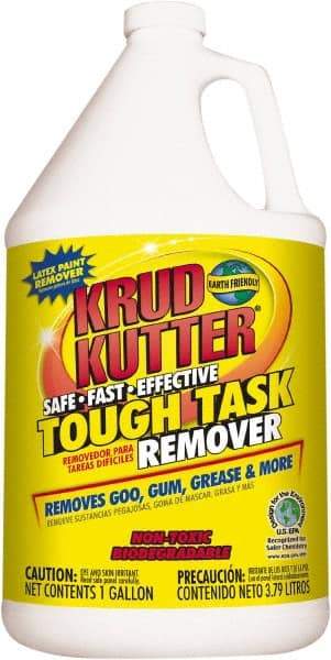 Krud Kutter - 1 Gal Bottle Cleaner/Degreaser - Liquid, Biodegradable, Odor-Free - USA Tool & Supply