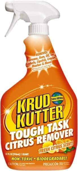 Krud Kutter - 32 oz Spray Bottle Cleaner/Degreaser - Liquid, Biodegradable, Citrus - USA Tool & Supply