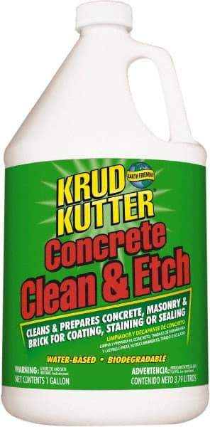 Krud Kutter - 1 Gal Bottle Cleaner/Etcher - 800 to 1,200 Sq Ft/Gal Coverage - USA Tool & Supply