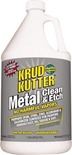 Krud Kutter - 1 Gal Bottle Cleaner/Etcher - 800 to 1,200 Sq Ft/Gal Coverage - USA Tool & Supply