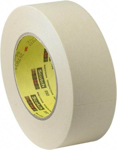 3M - 144mm Wide x 55 m Long Masking Tape - 6.3 mil Thick - USA Tool & Supply