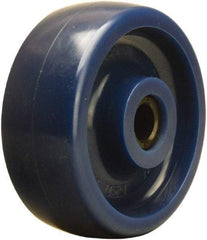 Hamilton - 5 Inch Diameter x 2 Inch Wide, Polyurethane Caster Wheel - 900 Lb. Capacity, 2-3/16 Inch Hub Length, 3/4 Inch Axle Diameter, Delrin Bearing - USA Tool & Supply