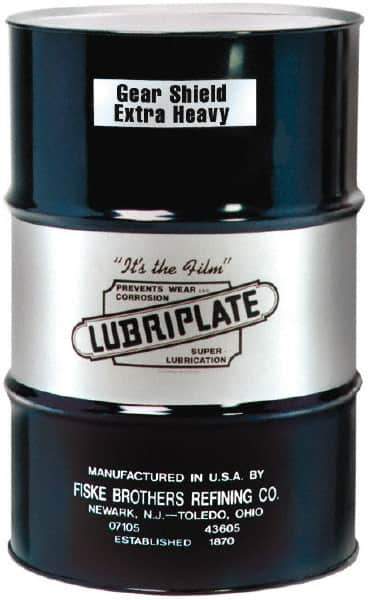 Lubriplate - 400 Lb Drum Lithium Thick Density Grease - Black, 275°F Max Temp, NLGIG 2-1/2, - USA Tool & Supply
