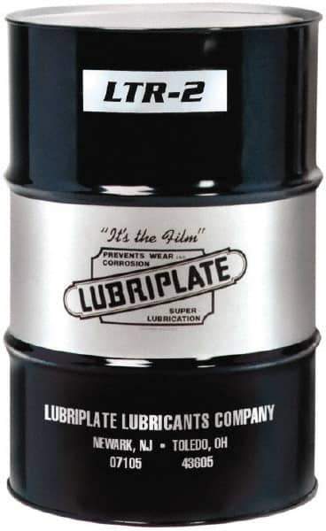 Lubriplate - 400 Lb Drum Lithium Extreme Pressure Grease - Red, Extreme Pressure & High Temperature, 400°F Max Temp, NLGIG 2, - USA Tool & Supply