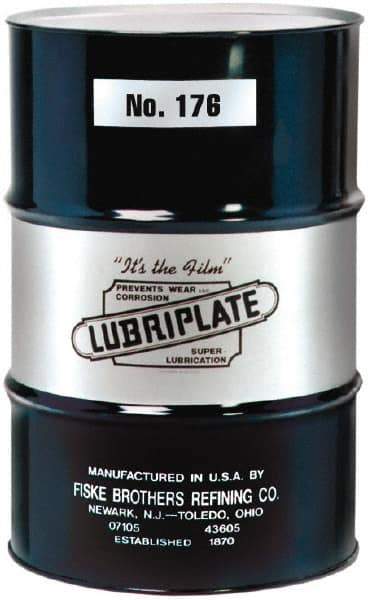 Lubriplate - 400 Lb Drum Inorganic/Organic Combination Extreme Pressure Grease - Black, Extreme Pressure, 275°F Max Temp, NLGIG 00, - USA Tool & Supply