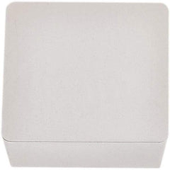 Seco - SPU421 NONE Grade TP2501 Carbide Turning Insert - Al2O3 Finish, 90° Square, 1/2" Inscr Circle, 1/8" Thick, 1/64" Corner Radius - USA Tool & Supply