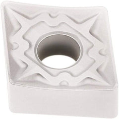 Seco - CNMM432 R6 Grade TP2501 Carbide Turning Insert - Al2O3 Finish, 80° Diamond, 1/2" Inscr Circle, 3/16" Thick, 1/32" Corner Radius - USA Tool & Supply