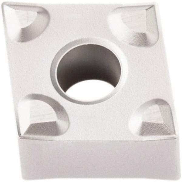 Seco - CNMG431 FF1 Grade TP2501 Carbide Turning Insert - Al2O3 Finish, 80° Diamond, 1/2" Inscr Circle, 3/16" Thick, 1/64" Corner Radius - USA Tool & Supply