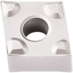 Seco - CNMG431 FF1 Grade TP2501 Carbide Turning Insert - Al2O3 Finish, 80° Diamond, 1/2" Inscr Circle, 3/16" Thick, 1/64" Corner Radius - USA Tool & Supply