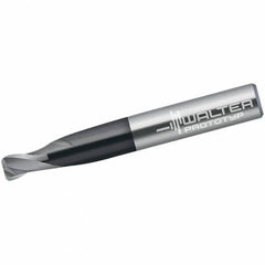 Walter-Prototyp - 3mm, 2 Flute, Single End, Solid Carbide, 0.5mm Corner Radius End Mill - 57mm OAL, 30° Helix, Right Hand Flute, 3mm LOC, Right Hand Cut, 19mm Extended Reach - USA Tool & Supply
