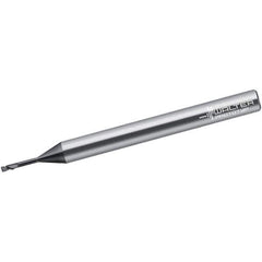 Walter-Prototyp - 1.5mm, 2 Flute, Single End, Solid Carbide, 0.15mm Corner Radius End Mill - 65mm OAL, 30° Helix, Right Hand Flute, 1.5mm LOC, Right Hand Cut - USA Tool & Supply
