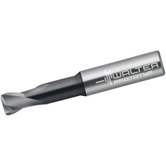 Walter-Prototyp - 5mm, 2 Flute, Single End, Solid Carbide, 0.5mm Corner Radius End Mill - 57mm OAL, 30° Helix, Right Hand Flute, 5mm LOC, Right Hand Cut, 20mm Extended Reach - USA Tool & Supply