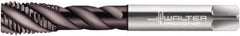 Walter-Prototyp - M22x1.50 Metric Fine 4 Flute 6HX Modified Bottoming Spiral Flute Tap - Powdered Metal, Hardlube Finish, 125mm OAL, Right Hand Flute, Right Hand Thread, Series EP2156302 - USA Tool & Supply