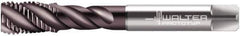 Walter-Prototyp - M16x2.00 Metric 4 Flute 6HX Modified Bottoming Spiral Flute Tap - Powdered Metal, Hardlube Finish, 110mm OAL, Right Hand Flute, Right Hand Thread, Series EP2056312 - USA Tool & Supply