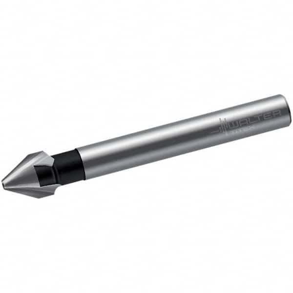 Walter-Titex - 16mm Head Diam, 10mm Shank Diam, 3 Flute 60° High Speed Steel Countersink - USA Tool & Supply