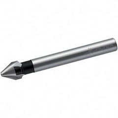 Walter-Titex - 8mm Head Diam, 6mm Shank Diam, 3 Flute 60° High Speed Steel Countersink - USA Tool & Supply