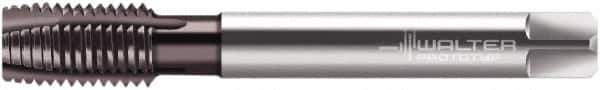 Walter-Prototyp - 5/16-24 UNC, 3 Flute, Bright Finish, Powdered Metal Spiral Point Tap - Plug Chamfer, Right Hand Thread, 90mm OAL, 18mm Thread Length, 6mm Shank Diam, 2B Class of Fit, Series EP2326302 - Exact Industrial Supply