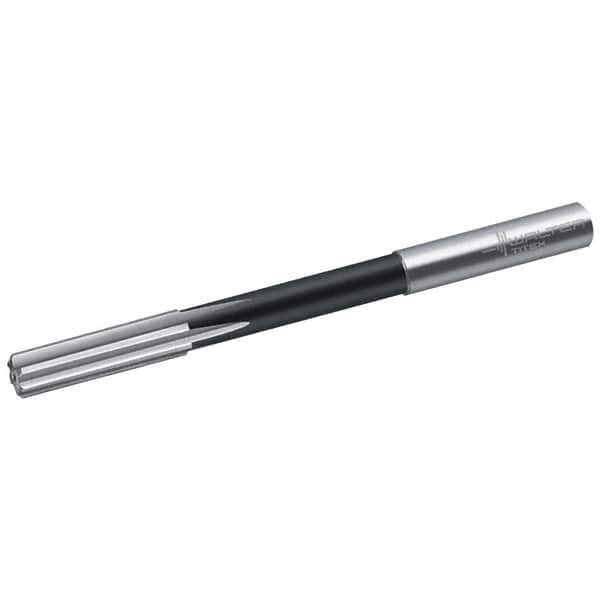 Walter-Titex - 9mm Cobalt 6 Flute Chucking Reamer - Straight Flute, 9mm Straight Shank, 36mm Flute Length, 125mm OAL - USA Tool & Supply