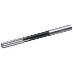Walter-Titex - 9mm Cobalt 6 Flute Chucking Reamer - Straight Flute, 9mm Straight Shank, 36mm Flute Length, 125mm OAL - USA Tool & Supply