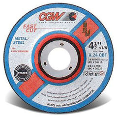 Vortec Pro 4″ Knot Wire Wheel, Stringer Bead Twist, .020″ Steel Fill, M10x1.25 Nut - USA Tool & Supply