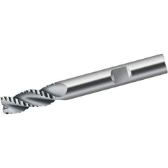 Walter-Prototyp - 6mm Diam, 13mm LOC, 3 Flute Solid Carbide Roughing Square End Mill - Uncoated, 57mm OAL, 6mm Shank Diam, Single End, Centercutting, 40° Helix - USA Tool & Supply