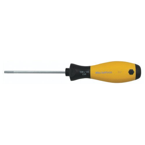 T6 TORX ESD SOFTFINISH DRIVER - USA Tool & Supply