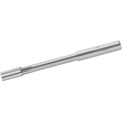 Walter-Titex - 9.98mm Solid Carbide 6 Flute Chucking Reamer - Straight Flute, 10mm Straight Shank, 20mm Flute Length, 120mm OAL - USA Tool & Supply
