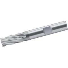 Walter-Prototyp - 18mm, 32mm LOC, 18mm Shank Diam, 92mm OAL, 4 Flute, Solid Carbide Square End Mill - Single End, TiAlN/TiAl Finish, Spiral Flute, 35/38° Helix, Centercutting, Right Hand Cut, Right Hand Flute - USA Tool & Supply