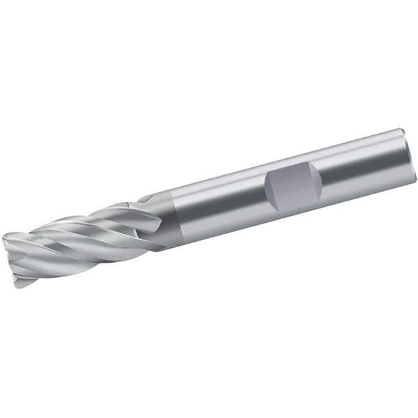 Walter-Prototyp - 16mm, 4 Flute, Single End, Solid Carbide, 3mm Corner Radius End Mill - 92mm OAL, Right Hand Flute, 32mm LOC, Right Hand Cut - USA Tool & Supply