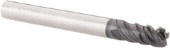 Walter-Prototyp - 6mm, 4 Flute, Single End, Solid Carbide, 1mm Corner Radius End Mill - 57mm OAL, 50° Helix, Right Hand Flute, 13mm LOC, Right Hand Cut - USA Tool & Supply