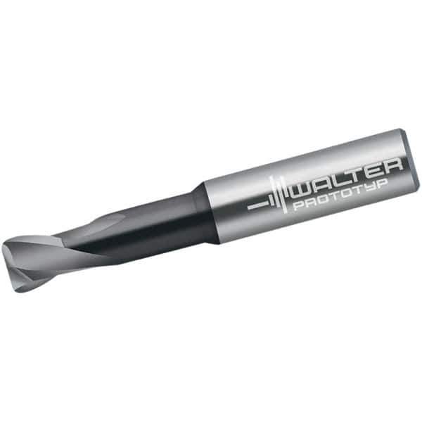 Walter-Prototyp - 6mm, 4 Flute, Single End, Solid Carbide, 1mm Corner Radius End Mill - 63mm OAL, 30° Helix, Right Hand Flute, 6mm LOC, Right Hand Cut, 24mm Extended Reach - USA Tool & Supply