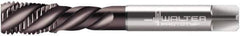 Walter-Prototyp - M12x1.75 Metric 4 Flute 6HX Modified Bottoming Spiral Flute Tap - Powdered Metal, Hardlube Finish, 110mm OAL, Left Hand Flute, Left Hand Thread, Series EP2056382 - USA Tool & Supply