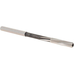 Walter-Titex - 3.97mm Cobalt 6 Flute Chucking Reamer - Spiral Flute, 4mm Straight Shank, 19mm Flute Length, 75mm OAL - USA Tool & Supply