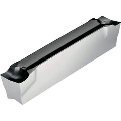 Walter - 3E400R6GX CF5 Grade WSM33S, 4mm Cutting Width Carbide Grooving Insert - Right Hand, 0.2mm Corner Radius, TiAlN/Al2O3/ZrCN Finish - USA Tool & Supply