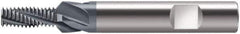 Walter-Prototyp - 0.2559" Cutting Diam, 3 Flute, Solid Carbide Helical Flute Thread Mill - Internal Thread, 16.25mm LOC, 72mm OAL, 10mm Shank Diam - USA Tool & Supply