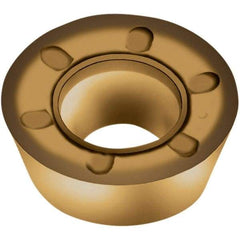 Walter - RDMT1204M0 D57 Grade WSM35S Carbide Milling Insert - TiAlN/Al2O3/Al Finish, 0.1874" Thick, 12mm Inscribed Circle - USA Tool & Supply