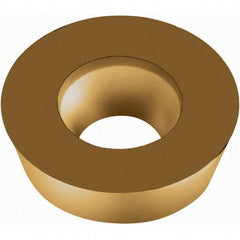 Walter - RDHX12T3M0 A27 Grade WKP35S Carbide Milling Insert - TiCN/Al2O3/TiCN Finish, 0.1551" Thick, 12mm Inscribed Circle - USA Tool & Supply