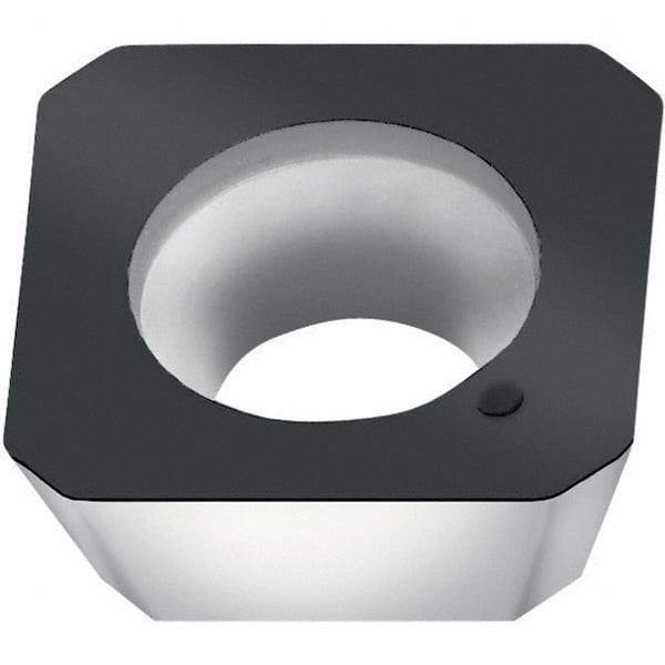 Walter - SDMW09T3 A57 Grade WKP25S Carbide Milling Insert - TiCN/Al2O3/TiCN Finish, 0.1563" Thick, 3/8" Inscribed Circle, 0.5mm Corner Radius - USA Tool & Supply