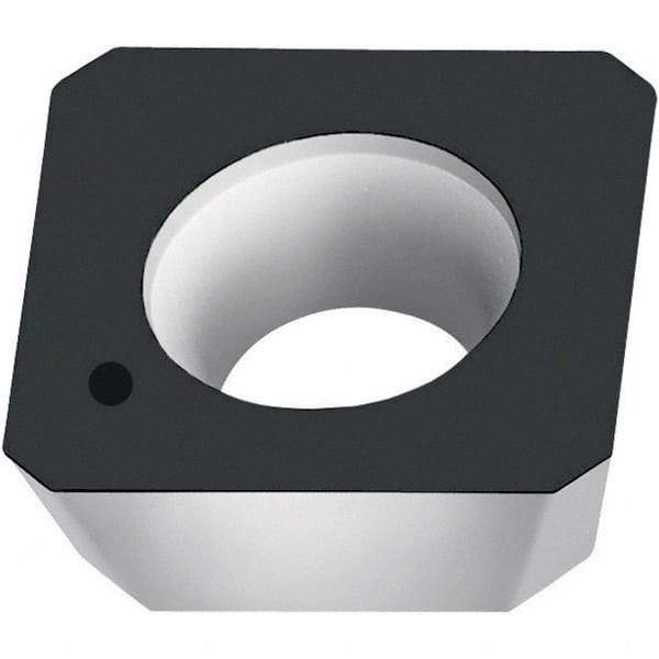 Walter - SPMW1204 A57 Grade WKP25S Carbide Milling Insert - TiCN/Al2O3/TiCN Finish, 0.1874" Thick, 1/2" Inscribed Circle, 0.5mm Corner Radius - USA Tool & Supply
