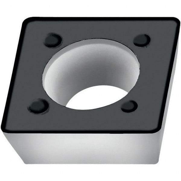 Walter - SPMW060304 A27 Grade WKP35S Carbide Milling Insert - TiCN/Al2O3/TiCN Finish, 0.1252" Thick, 1/4" Inscribed Circle, 0.4mm Corner Radius - USA Tool & Supply