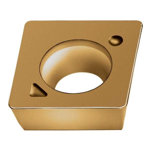 Walter - MPHX080305 A57 Grade WKP25S Carbide Milling Insert - TiCN/Al2O3/TiCN Finish, 0.1252" Thick, 0.5mm Corner Radius - USA Tool & Supply