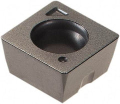 Walter - MPHX060304 A57 Grade WKP35S Carbide Milling Insert - TiCN/Al2O3/TiCN Finish, 0.1252" Thick, 0.4mm Corner Radius - USA Tool & Supply