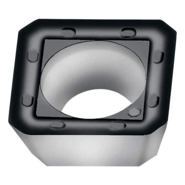 Walter - SDGT09T3 F57 Grade WKP35S Carbide Milling Insert - TiCN/Al2O3/TiCN Finish, 0.1563" Thick, 3/8" Inscribed Circle, 0.3mm Corner Radius - USA Tool & Supply
