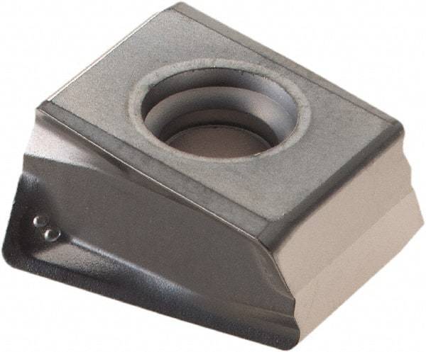Walter - LNHU130608 L55T Grade WKP25S Carbide Milling Insert - TiCN/Al2O3/TiCN Finish, 0.2677" Thick, 0.8mm Corner Radius - USA Tool & Supply